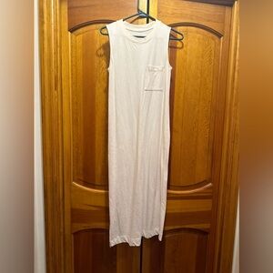 XS Everlane cream dress